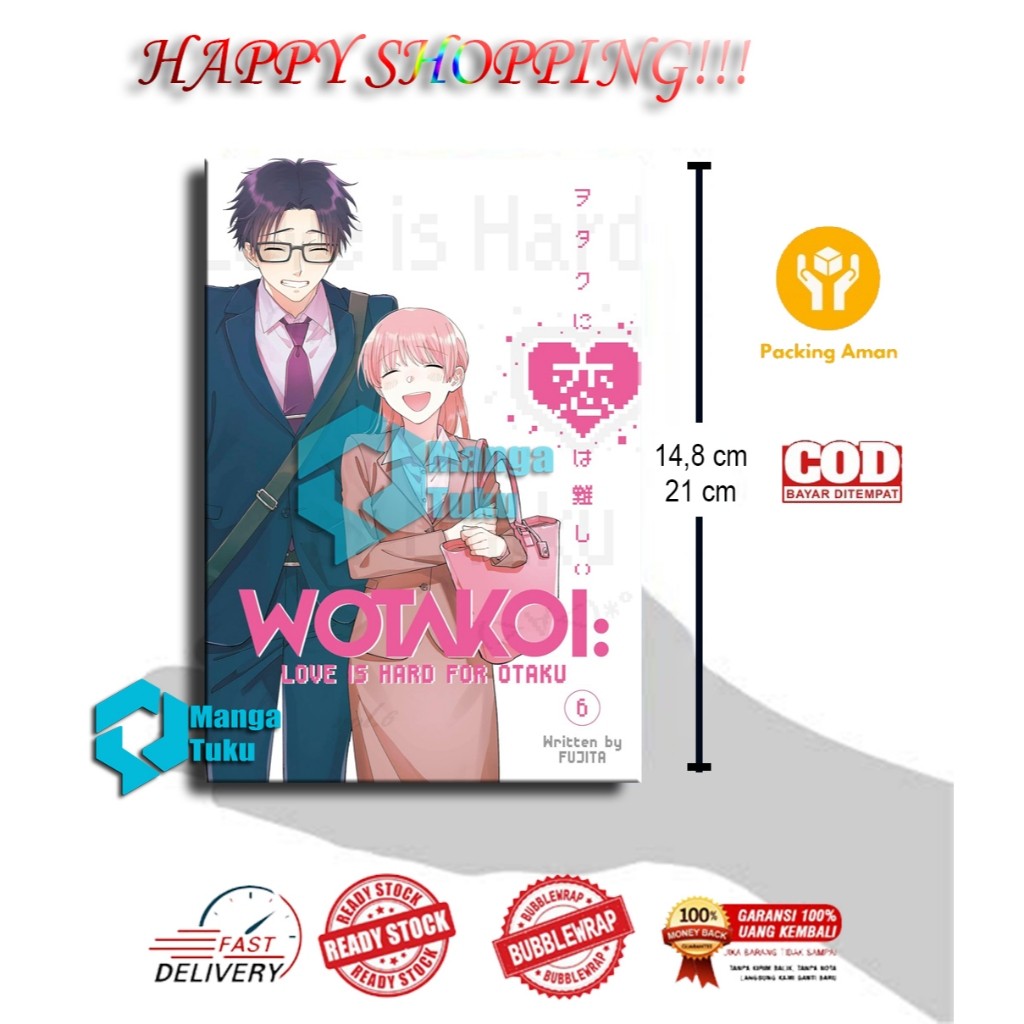 การ์ตูนมังงะ: Wotakoi - Love Is Hard สําหรับ Otaku (รุ่น omnibus) - FUJITA - มังงะ Tuku