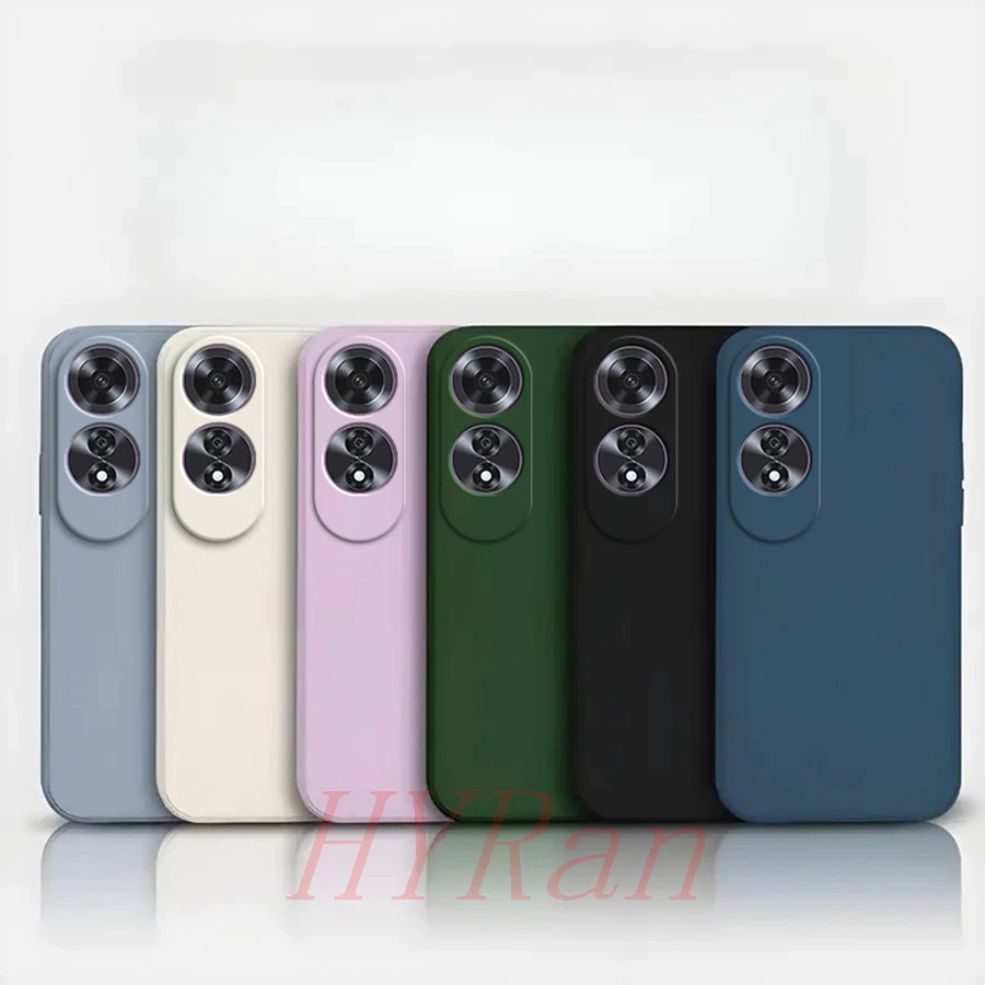 OPPO A60 เคสโทรศัพท์ซิลิโคนสีทึบ YT