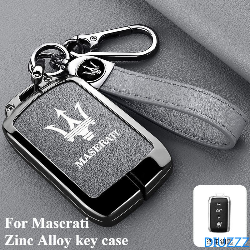 สําหรับ Maserati Greale Levante Quattroporte MC20 Ghibli GranTurismo 2023 GT รถ Remote Key Fob ฝาครอบพวงกุญแจอุปกรณ์เสริม