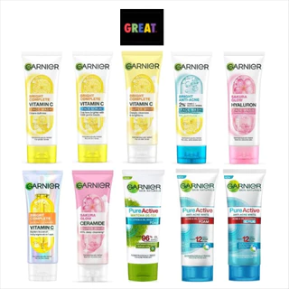 Garnier โฟมล้างหน้า การ์นิเย่ ผลิตภัณฑ์ทำความสะอาดผิวหน้า เพื่อผิวดูกระจ่างใส มีให้เลือกหลายสูตร
