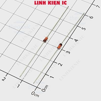 [50 ชิ้น]- 1N4750A Zener Diode 27V 1W Linhkien IC