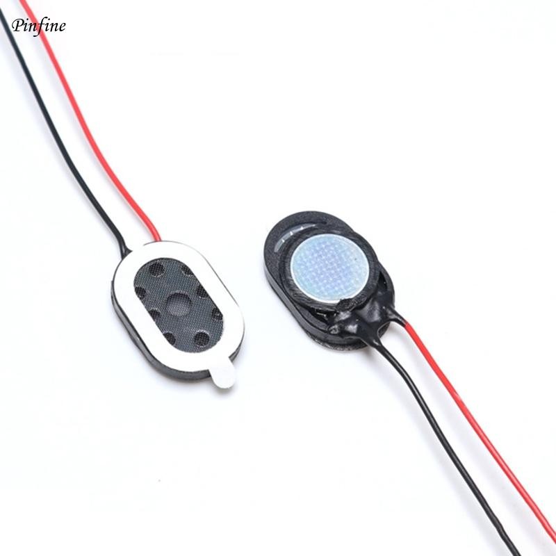 Pinfine 2 ชิ้น 1510 1015 ลําโพง 8 โอห์ม 1W8R แตรลําโพงสาย DIY อุปกรณ์เสริม