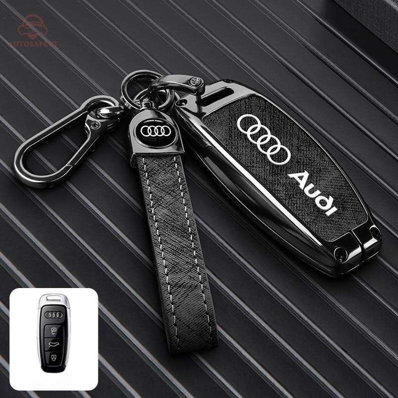 สังกะสีอัลลอยด์พวงกุญแจสําหรับ Audi A4 allroad A5 Q5 Q7 S4 S5 SQ5 4M TT TT TT TSS RS 8S B9 8W Audi A