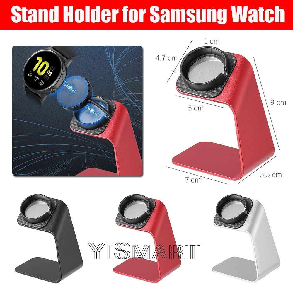 ที่วางขาตั้งโลหะสําหรับ Samsung Galaxy Watch Ultra FE 8 7 6 5 Active 2 แท่นชาร์จสําหรับ Galaxy Watch 8 Classic – โปรปัง