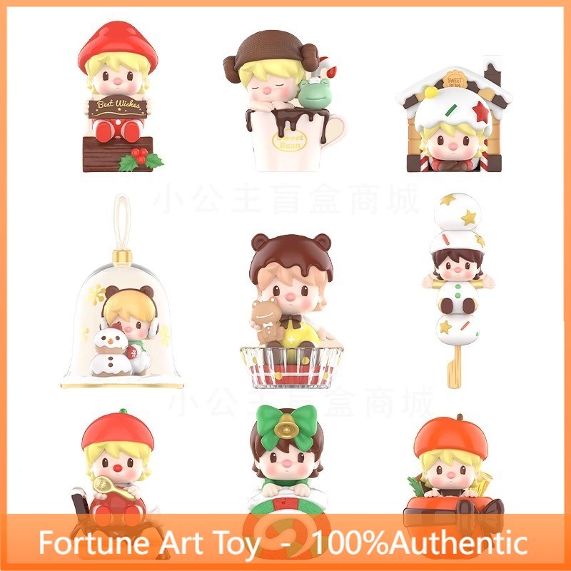 POPMART Sweet Bean Fixed Grid Time Dessert Box Series Mystery Box Gift