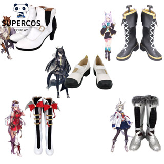 หมวกและรองเท้าคอสเพลย์ Uma Musume แบบ Derby และ Agnes Tachyo…