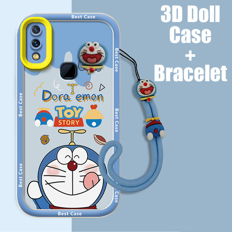 เคส Vivo Y85 เคส Vivo Y89 เคส Vivo V9 เคสใช้งานร่วมกับ 3D ตุ๊กตา Cool การ์ตูน  น่ารักนุ่มเคสโทรศัพท์