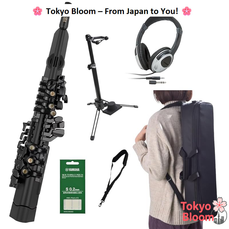 YAMAHA YDS-120 Stand Case Headphones Set Digital Saxophone Wind Synthesizer Yamaha🛫Japan Direct🛬

