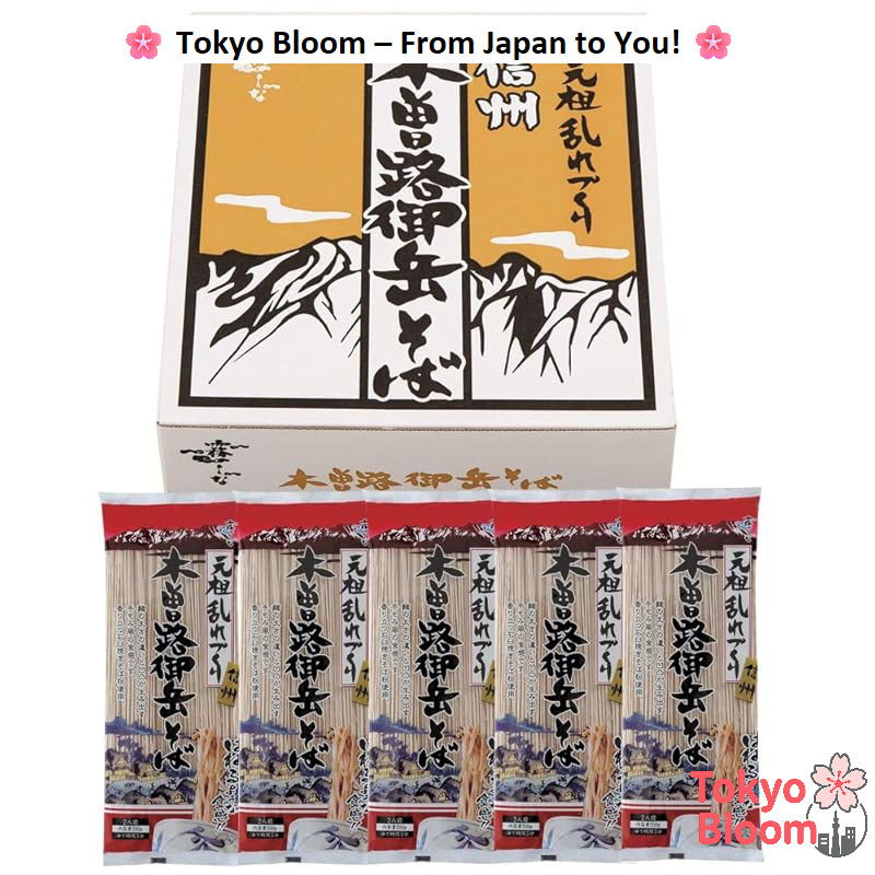 Hakubaku Kiso Road Mitake Soba Noodles - 200g x 12 Packs  
Hakubaku Kirishina Kiso Road Mitake Soba 