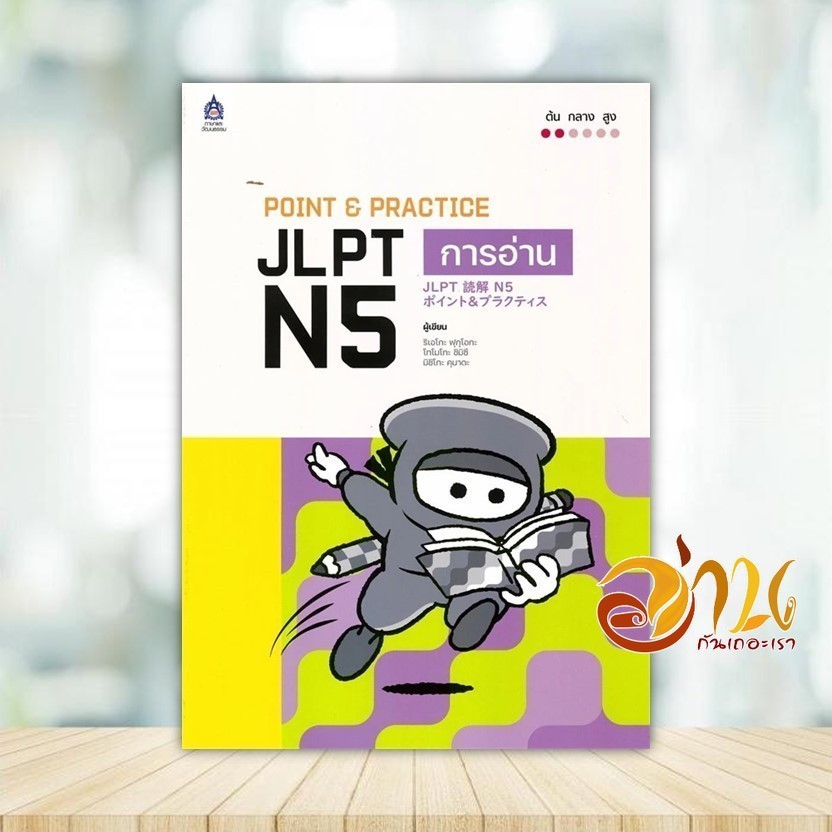 หนังสือ POINT & PRACTICE JLPT N5 การอ่าน ผู้แต่ง ยูโกะ อาโอกิ,ฮิโรยูกิ ทานากะ หนังสือภาษาต่างประเทศ 