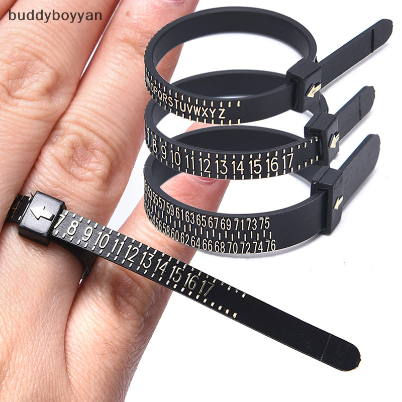 Bbth แหวน Sizer US/ยุโรป/UK เทปไม้บรรทัดวัดนิ้วมือเครื่องประดับวัดเครื่องมือ Vary