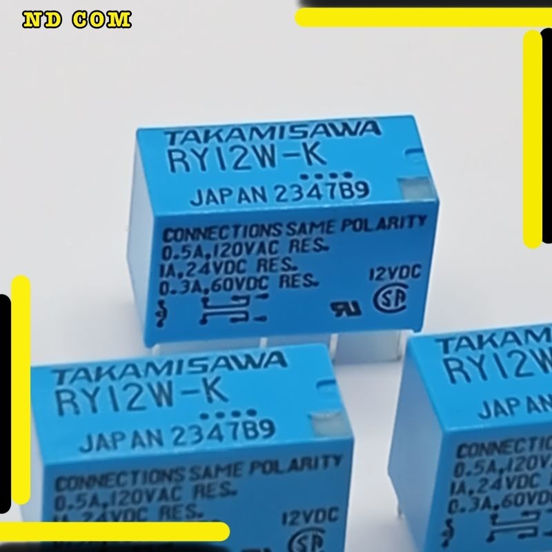 สุดคุ้ม! รีเลย์ RY12W-K 8ขา 12VDC RY12W-K