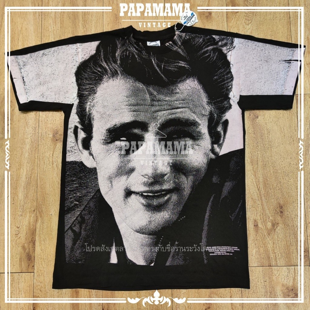 เสื้อยืด James Dean 1991 James Dean55-american Classic ( แขนสั้น )