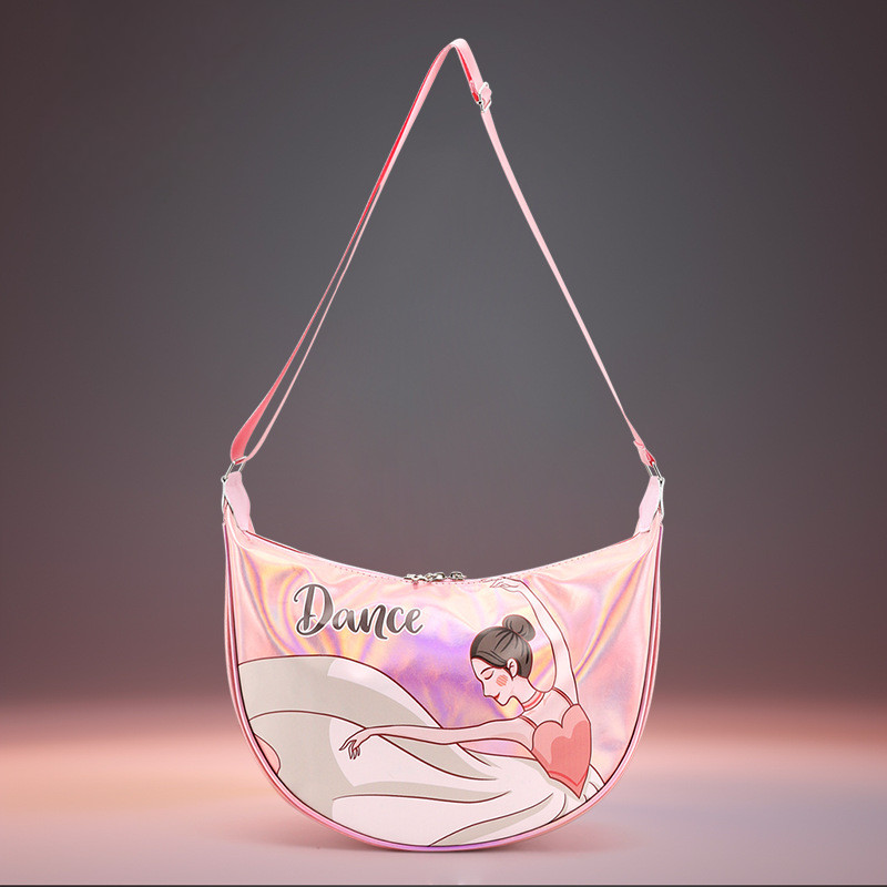 กระเป๋าเต้นเด็ก แฟชั่น เกี๊ยว กระเป๋า เลเซอร์ กระเป๋าบัลเล่ต์