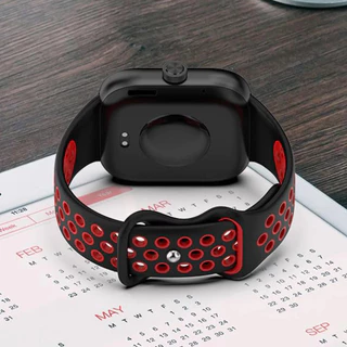 สายนาฬิกา for Redmi watch 6 5 4 สายนาฬิกาสมาร์ท for Xiaomi band 8 9 10 Pro สายยางซิลิโคนสายรัดข้อมือเปลี่ยนสายรัด