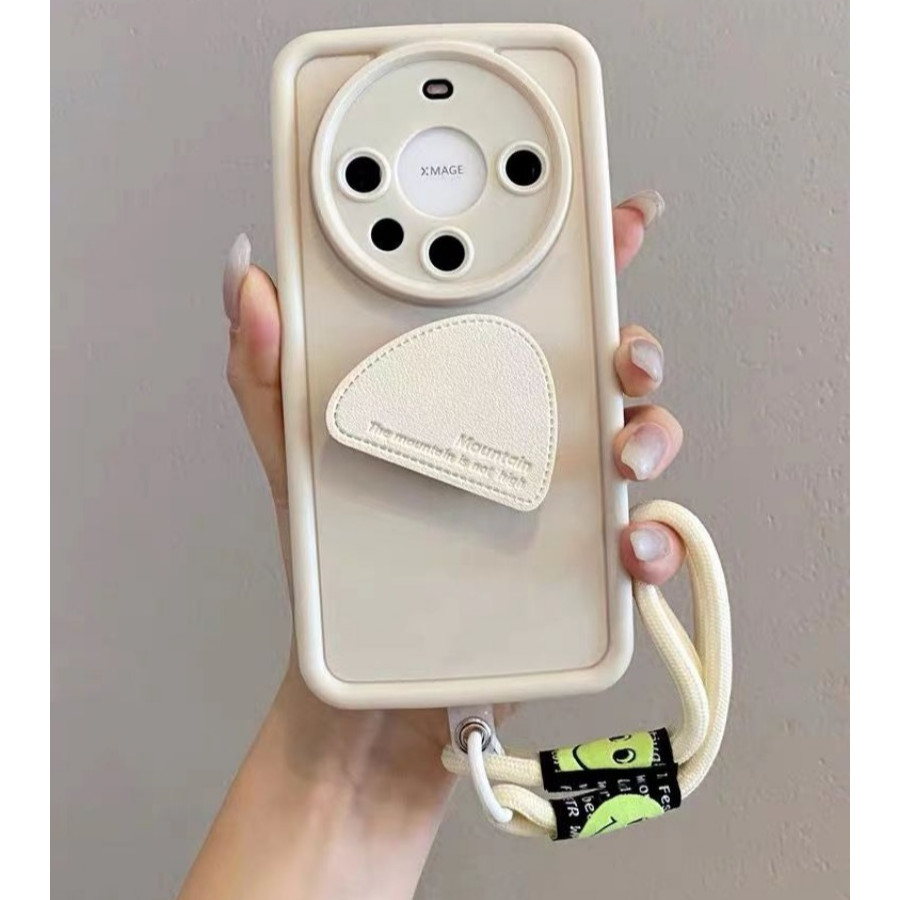 Ins สไตล์ Hill Shape Cortex ผู้ถือเคสโทรศัพท์สําหรับ Samsung Galaxy S24 S23 S21 Plus S24 S23 Ultra S