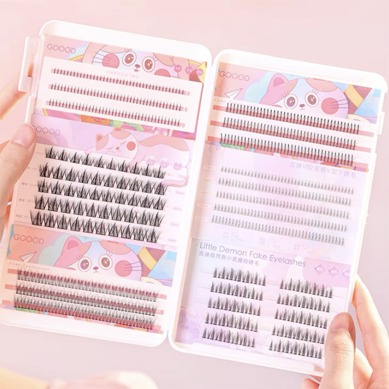 Ready Stockingdiy Handmade ขนตาปลอมชนิดบรรจุกล่องหลายสไตล์ Lashes ขนตาปลอมธรรมชาติแต่งหน้าตา