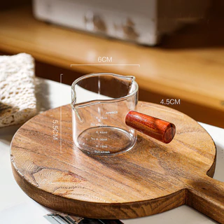 แก้วตวงกาแฟ แก้วช็อตกาแฟเอสเปรสโซ่ 75ml/150ml