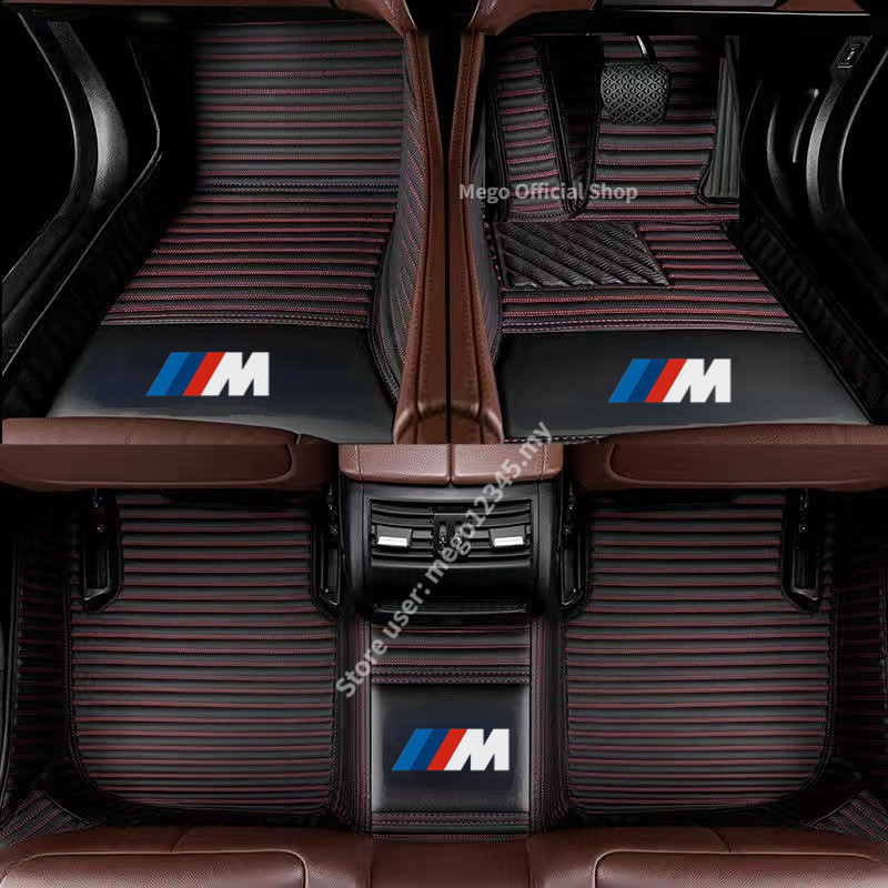 Bmw IX iX3,i20,i4,i7 G08,G26,G70 ขวามือขับ Car Mat Leather Car Mats / พรมปูพื้น / พรม / Carmat