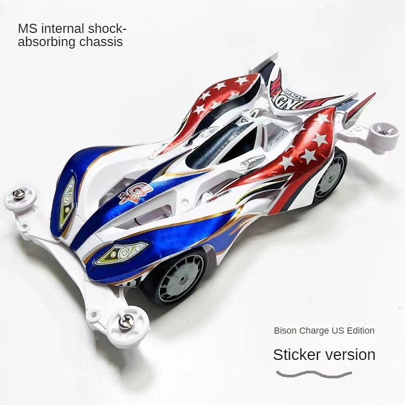 Tamiya รถทามิย่า มอเตอร์แรงๆ รถDash ของเล่นเด็กราคาถูก Mini 4WD รถราง ของเล่นประกอบ - รูปที่ 5