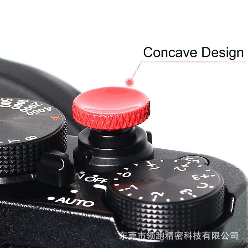 ปุ่มชัตเตอร์ทองแดงบริสุทธิ์ของกล้องเหมาะสําหรับกล้องทุกรุ่นเช่น Fuji, Leica, Canon, Nikon, Sony ฯลฯกล้องรุ่น Canon