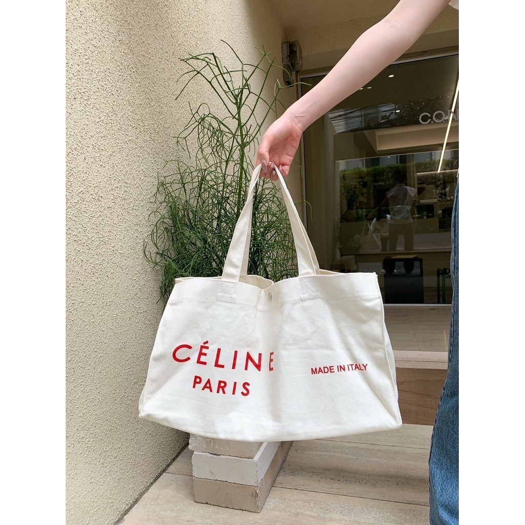 PP68 กระเป๋าผ้า canvas CLN ใบใหญ่