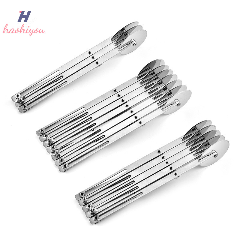 <haohiyou> 3/5/7 เครื่องตัดล้อ Dough Dough ยืดหยุ่น Roller Blade พิซซ่า Pastry Peeler สแตนเลสถาดอบเค