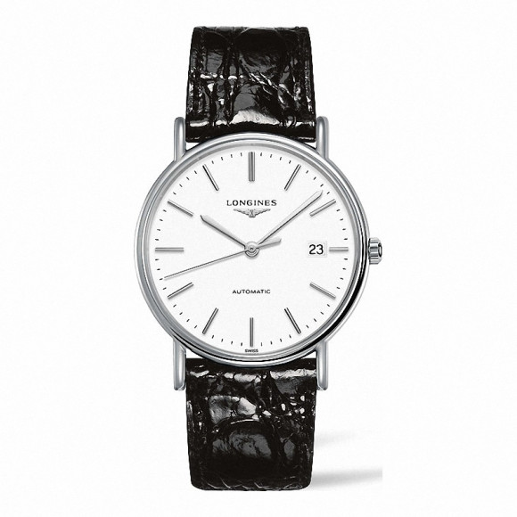 Longines Longines นาฬิกาผู้ชาย Magnificent Series เข็มขัดนาฬิกาสวิสนาฬิกากลไกอัตโนมัติ L4.921.4.2