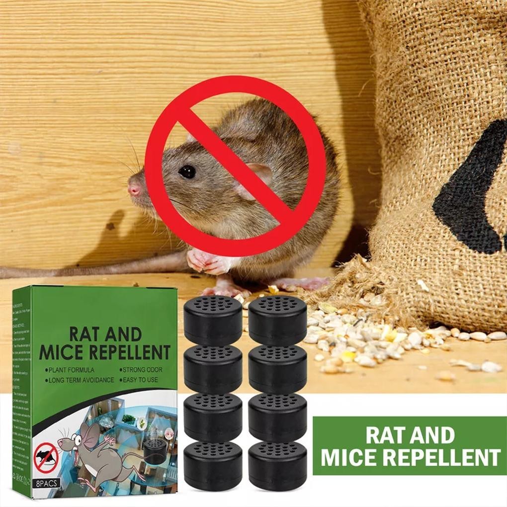 Rat And Mice Repellent Pill Quick Repellent Effect เหมาะสําหรับ Families สามารถขับเคลื่อนได้อย่างมีป