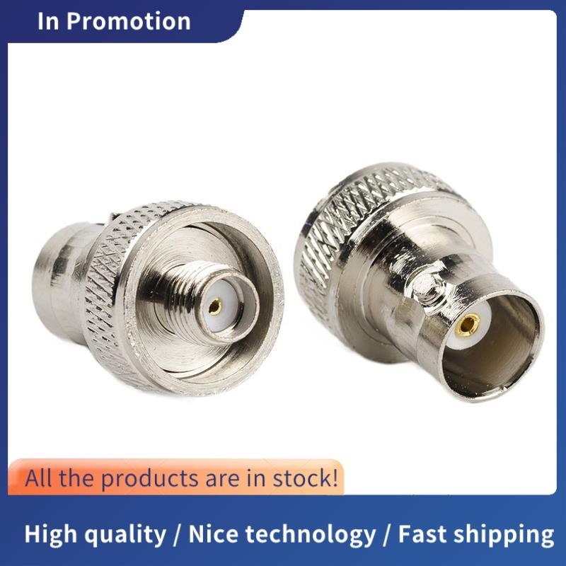 2 ชิ้น SMA หญิงเป็น BNC หญิงแปลงอะแดปเตอร์สําหรับวิทยุสองทาง UV-5R FD-880