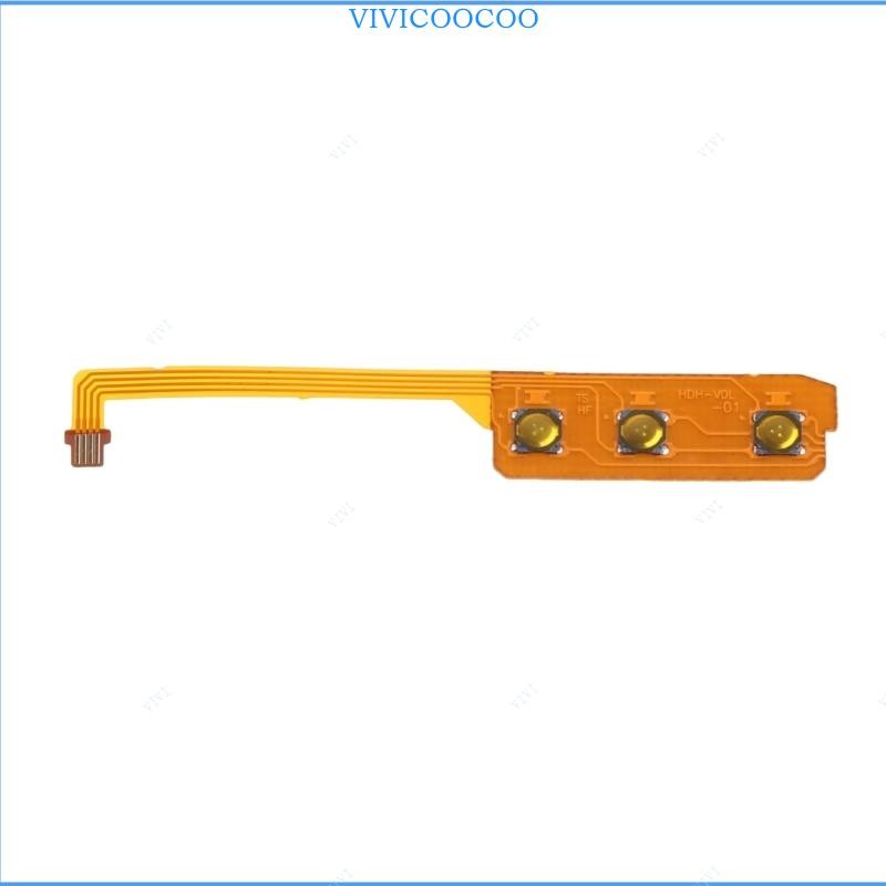 Vivi On Power Volume Button Ribbon Flex Cable สายไฟทองแดงด้านในสําหรับชิ้นส่วนทดแทน NS Switch Lite