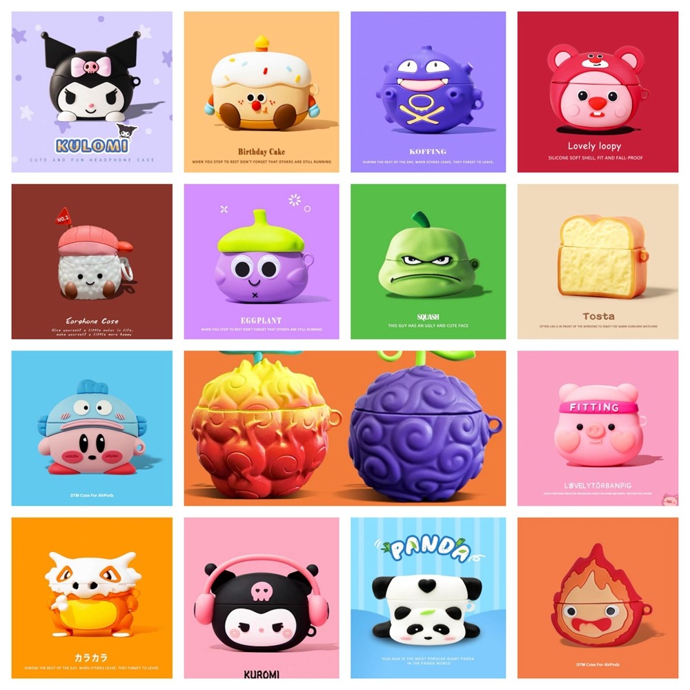 น่ารักการ์ตูนคลาสสิกสําหรับ Samsung Galaxy Buds3 3Pro PVC ป้องกันหูฟังปลอก Buds 3 Pro ฝาครอบ