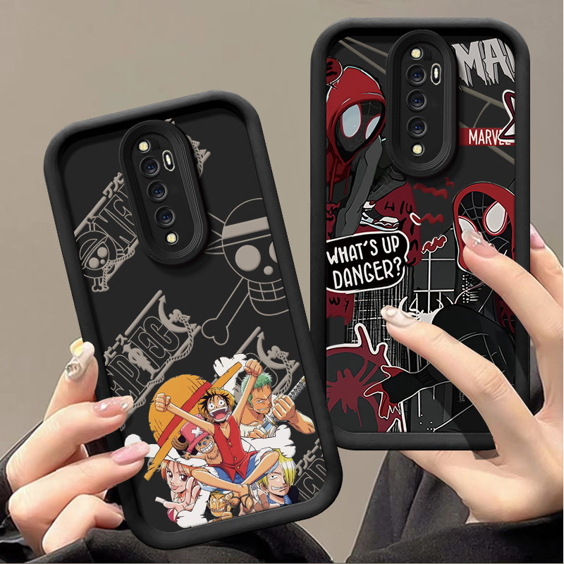 เคส oppo reno2 f คสโทรศัพท์อนิเมะ Spider-Man สําหรับเคส bbs