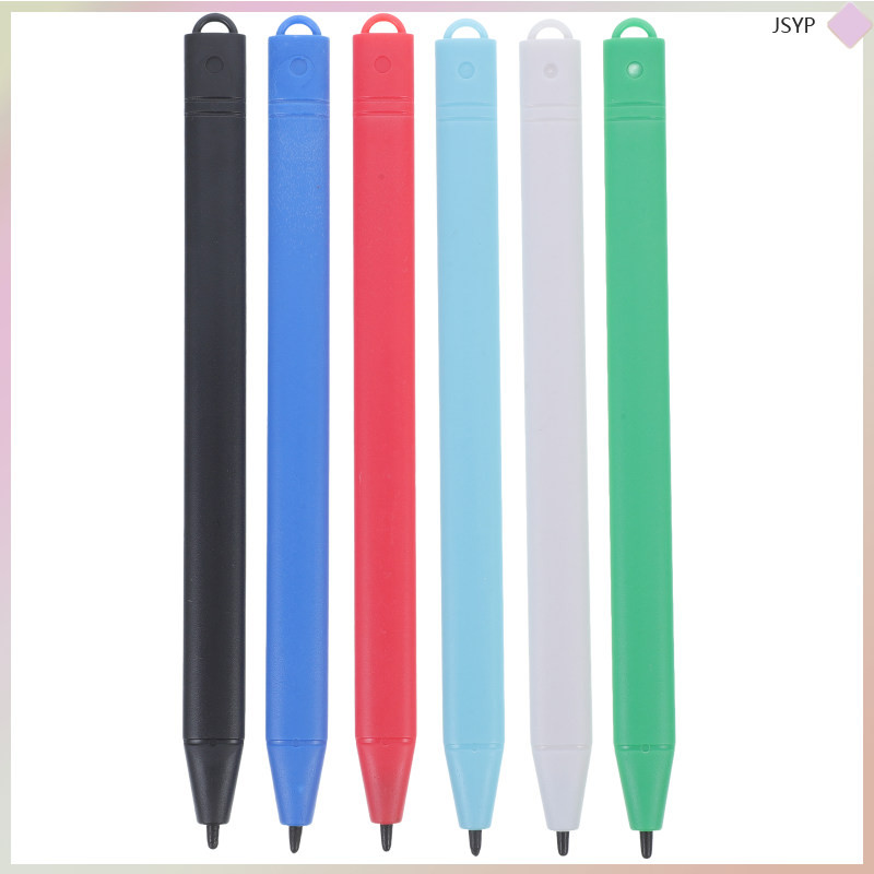 6 ชิ้นเด็กแท็บเล็ตแม่เหล็ก Stylus กระดานวาดภาพปากกา Lcd Doodle ของเล่นสี 12.20X1.00X0.30 ซม.พลาสติกเด็ก junshaoyipin