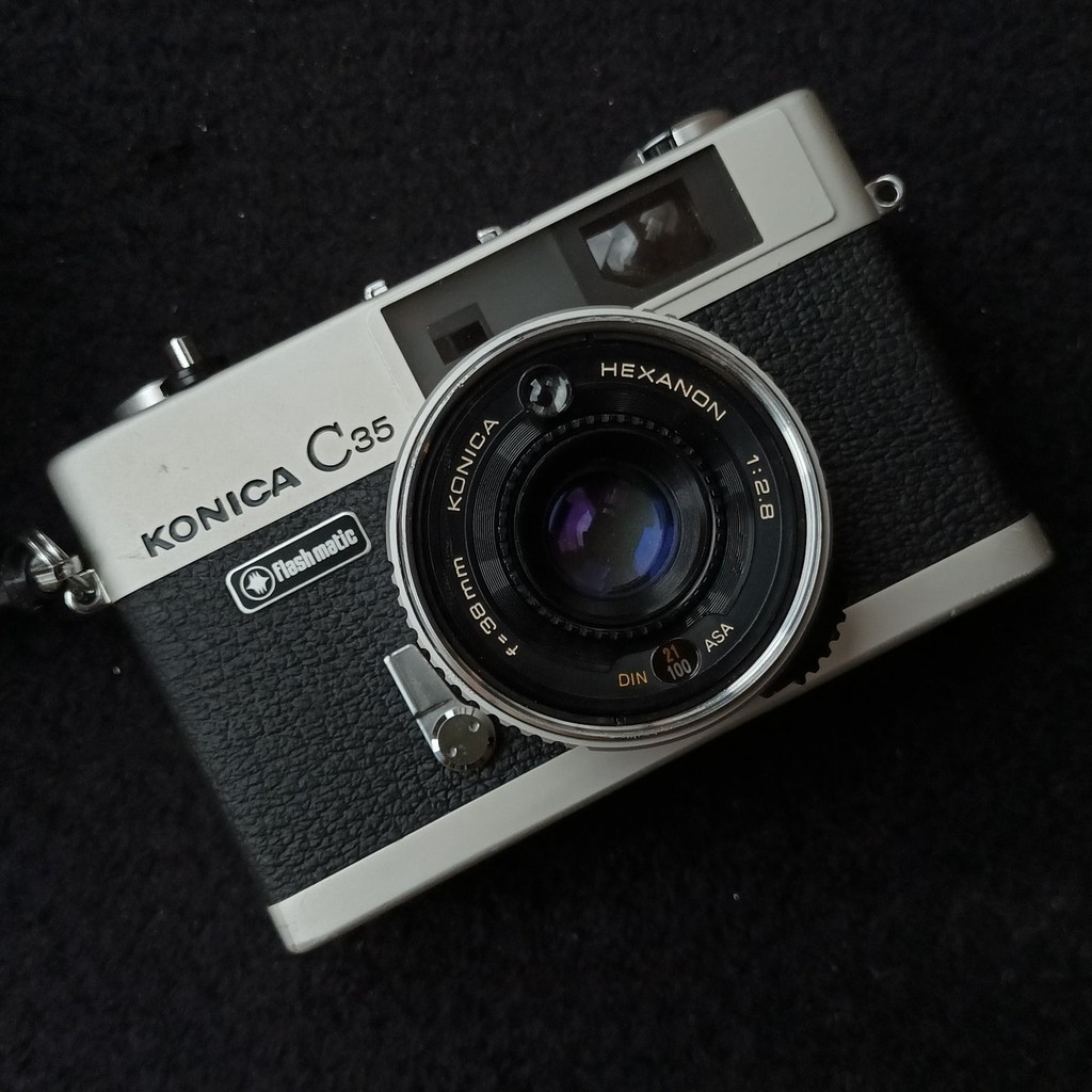 กล้องฟิล์มมือสอง [Sold As-Is] Konica C35 Flashmatic