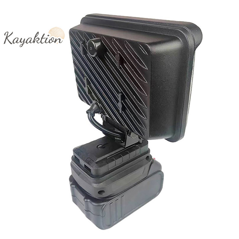 Kayaktion สําหรับ Makita 18V Li-ion ไฟ LED ทํางาน 3/4 นิ้วไฟฉายแบบพกพาฉุกเฉินน้ําท่วมโคมไฟ Camping โคมไฟ Nice