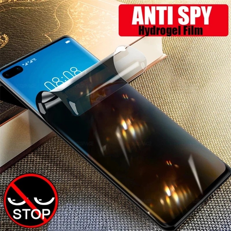 Oppoa33 OppoA17 OppoA2x OppoA1 1-2 ชิ้น 400D Anti Spy Privacy Soft Hydrogel ฟิล์มสําหรับ Oppo A1 Pro