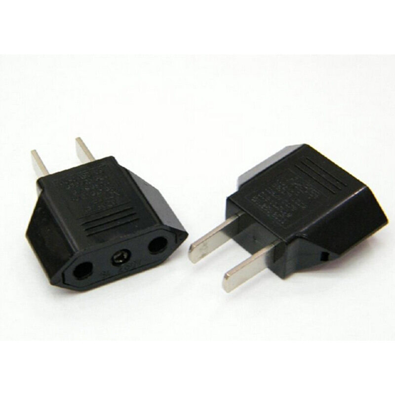 Yosunjon] EU ยุโรปหญิงไปยัง US USA ชาย Wall AC Power Plug Travel Adapter Converter ใหม่