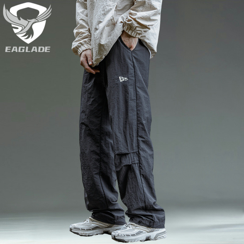 Eaglade Tactical Cargo Baggy Loose Pants for Men L2341 in Grey Stretchable Waterproof Quick Dry B02