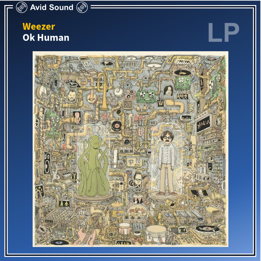 [ ออก E-Tax ได้ ] แผ่นเสียง Weezer Ok Human ซีล Weezer Vinyl LP