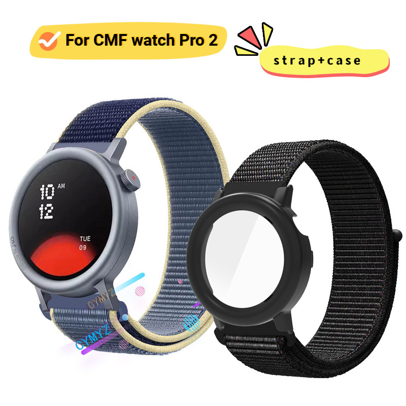 Cmf watch pro 2 สายไนลอนสําหรับ CMF watch pro 2 สายนาฬิกาอัจฉริยะสายรัดข้อมือกีฬา CMF watch pro 2 กร