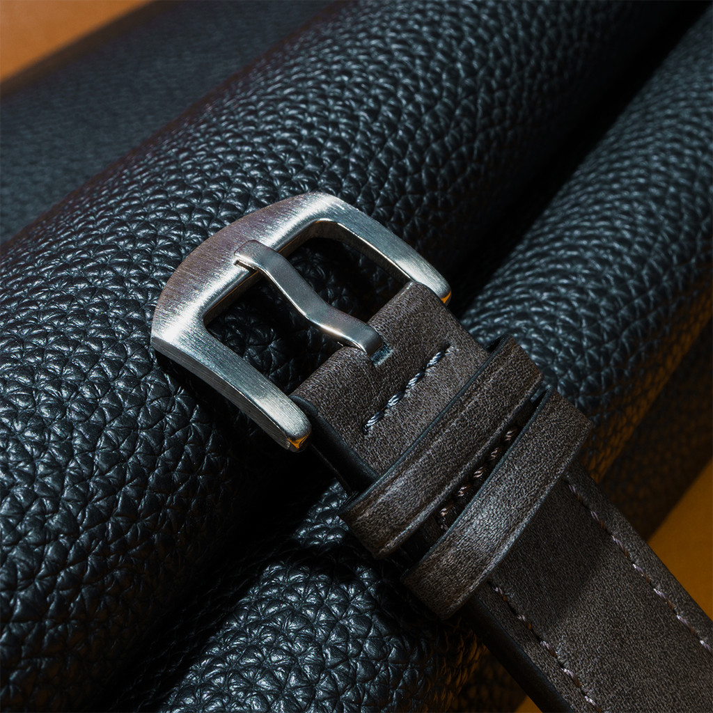 สายหนังไมโครไฟเบอร์ใช้งานร่วมกับ Samsung Galaxy Watch Ultra 47 มม.สาย Minimalist สําหรับ Galaxy Ultra 47 มม.นาฬิกาอุปกรณ์เสริม