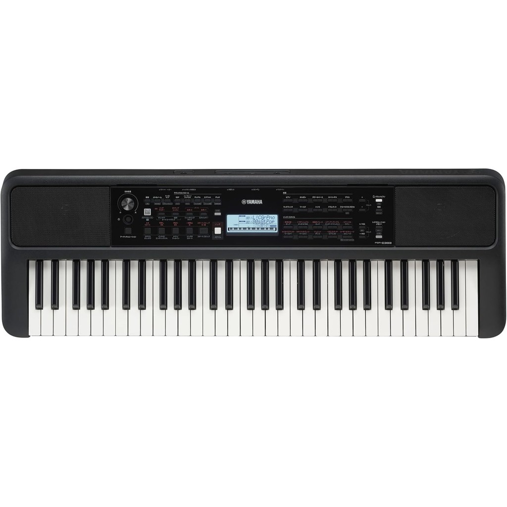 YAMAHA PSR-E383 61-Key Keyboard, 650 Tones, Auto Accompaniment, Lesson Function, Touch Response, Sta