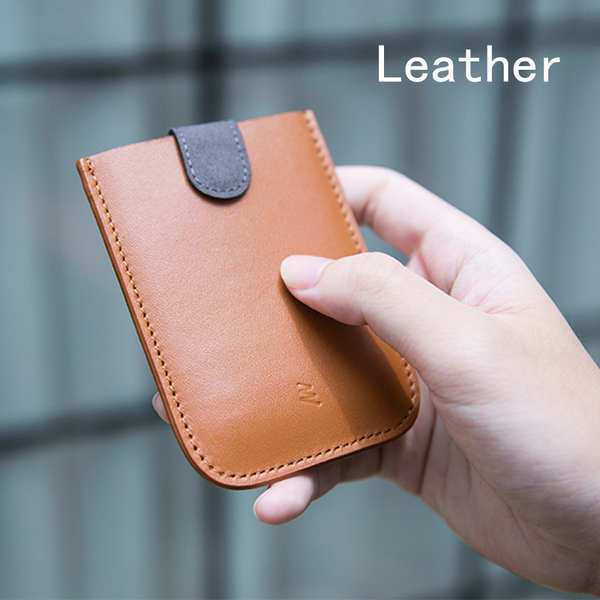 wallet wallet magsafe DAX Cowhide Pull-out Card Holder ผู้ชายและผู้หญิงหนังธนาคาร Holder กระเป๋าสตางค์