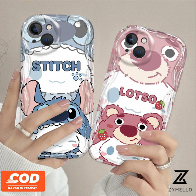 เคส OPPO A79 5G A3 Pro A3X A38 A60 A58 A98 A78 a17k A74 A57 A16 A15 A77 A7 A54 A12 A3s A5 A92 A31 A53 A76สตรอเบอร์รี่หมีอบเชยสุนัข TPU