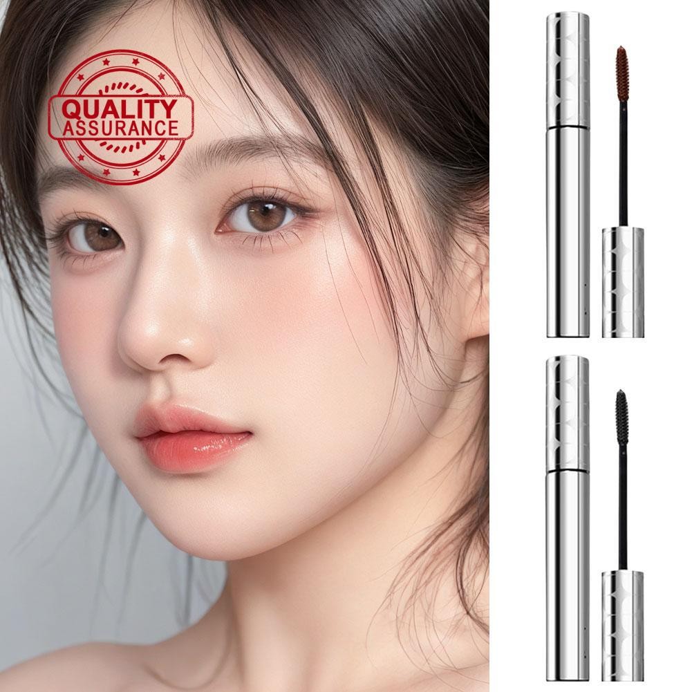 มาสคาร่าหลอดเงินขนาดเล็กติดทนนานกันน้ํา Sweatproof Non-smudging Dense Curl สําหรับ Eye Q7