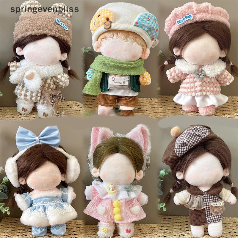Springevenbliss สําหรับ 20 ซม. Idol ตุ๊กตาตุ๊กตาเสื้อผ้าชุดอุปกรณ์เสริมน่ารักวิทยาลัยชุดคอสเพลย์ตุ๊กตาตุ๊กตาเสื้อผ้าสําหรับ Super Star ตุ๊กตาของเล่นของขวัญ Springevenbliss