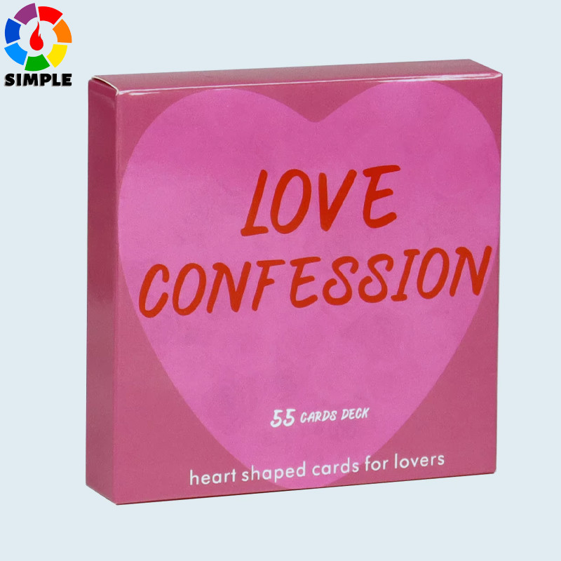 Love Confession Oracle About 8.5X8.5cm LoveKeywords Meaning 55 Cards