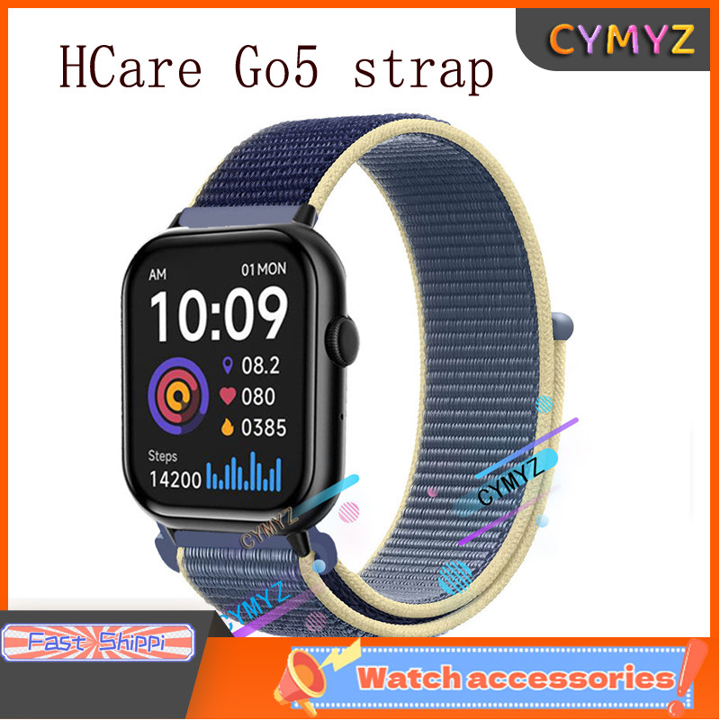 สาย HCare Go5 สายไนลอน HCare Go 5 สายสมาร์ทวอทช์ สายรัดข้อมือแบบสปอร์ต