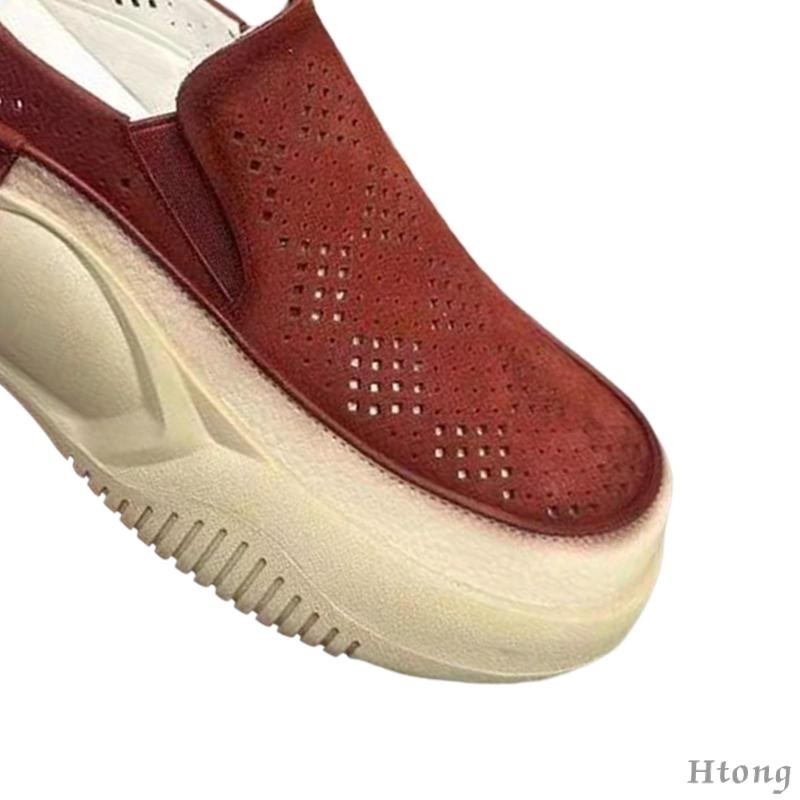 [Htong] รองเท้าผ้าใบผู้หญิงยางแต่เพียงผู้เดียวสบายสุภาพสตรี Girls Trainers